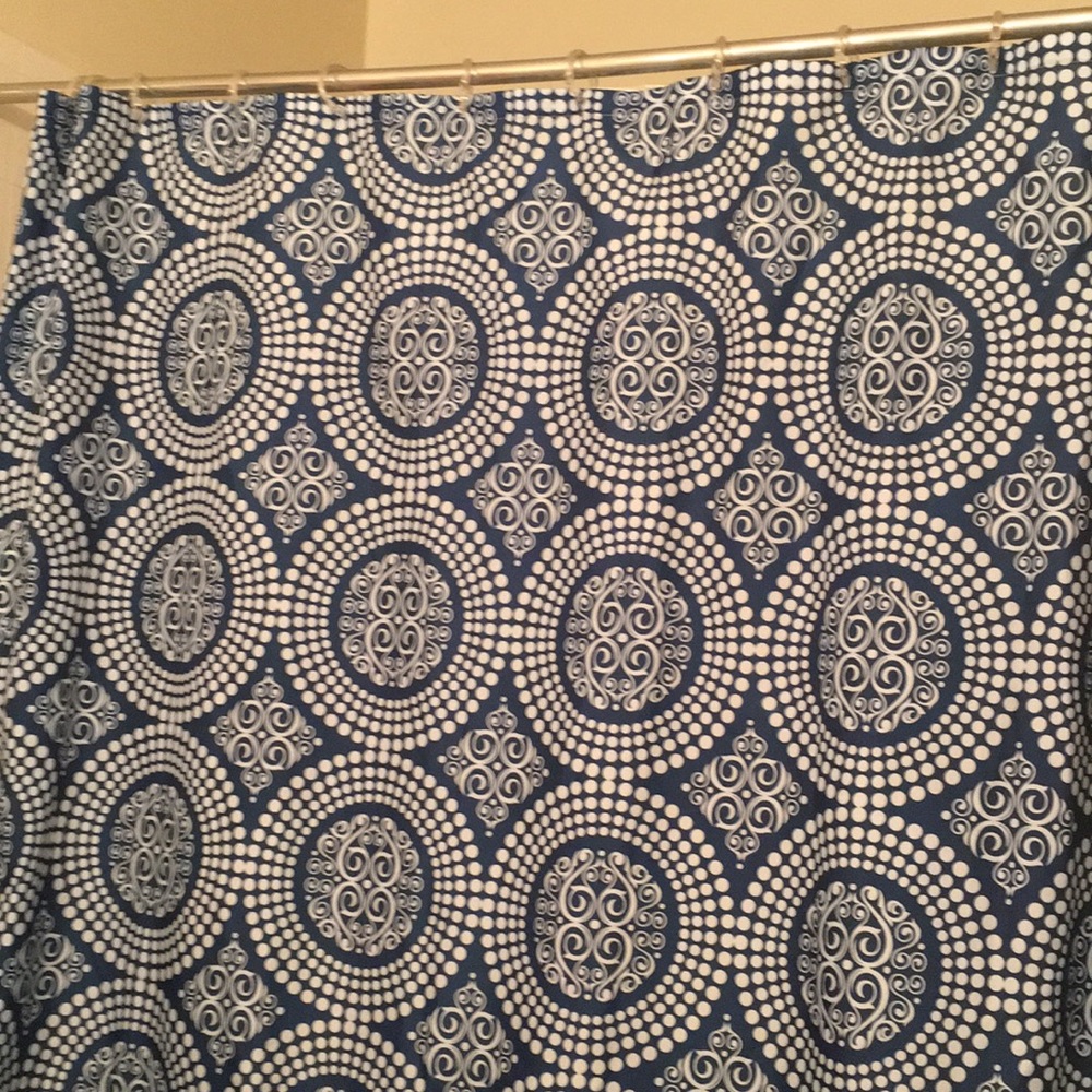 Barely used shower curtain